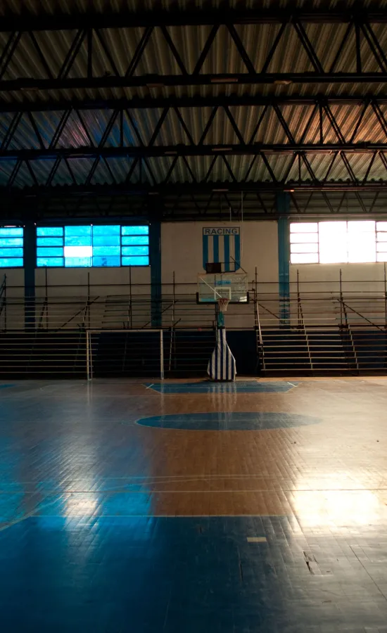 Polideportivo de la cancha de Racing