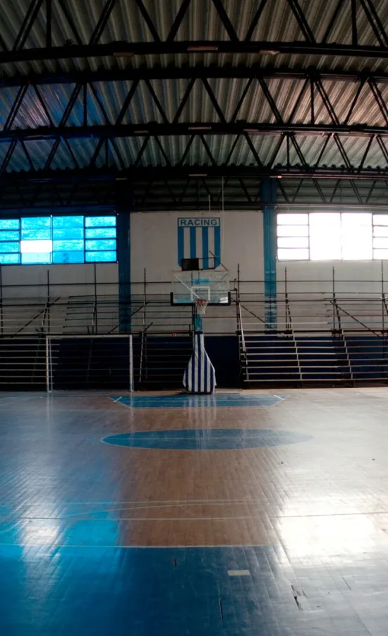 Polideportivo de la cancha de Racing