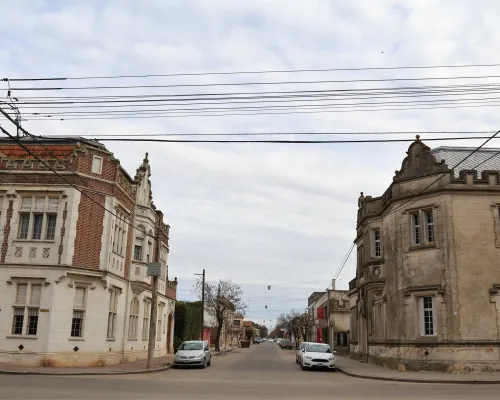 Calles internas de Azul